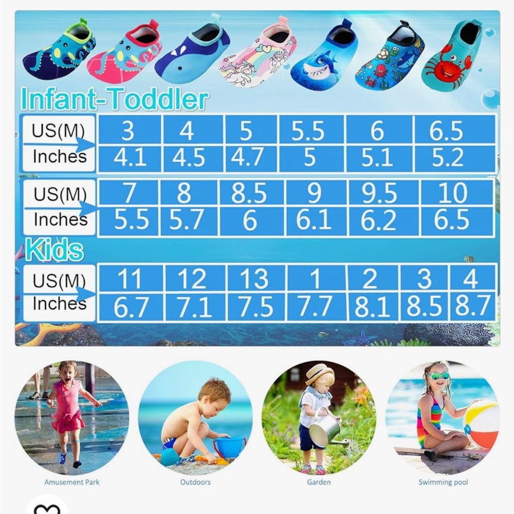 2 Pair Toddler Water Shoes - Picture 8 of 8